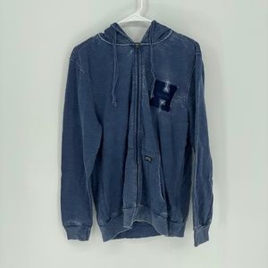 HERITAGE Vintage Wash Zip Up Hoodie